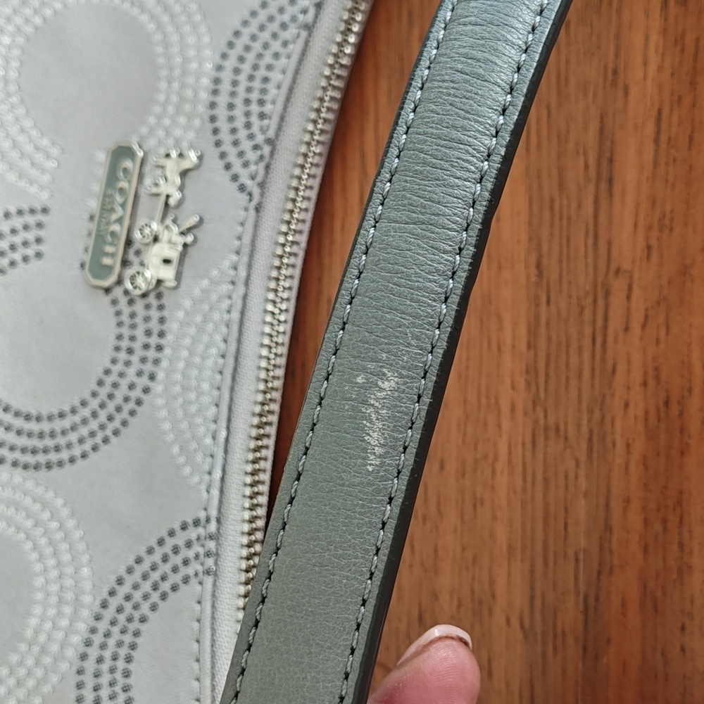 Beautiful Silver Coach bag - Picture 13 of 13